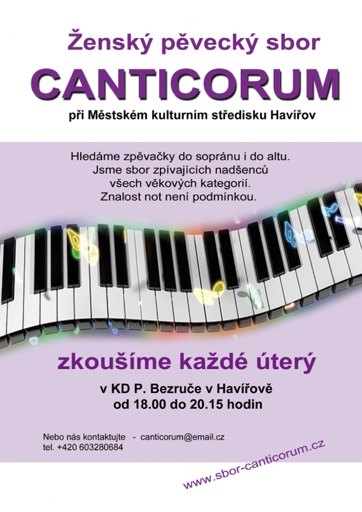 CANTICORUM – Ženský pěvecký sbor